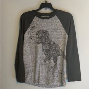 Boys large long sleeve graphic tee shirt